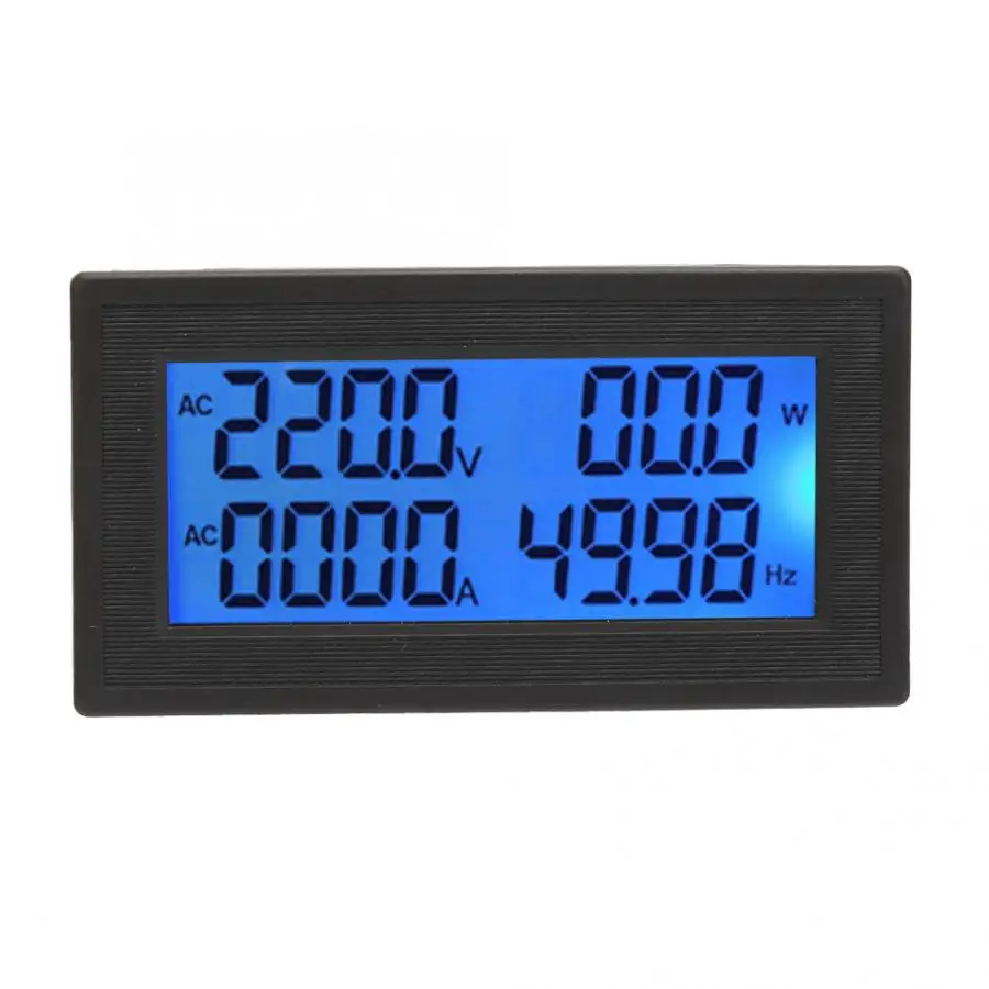 80~106kPa Multi-funtion Meter Frequency Meter AC Ampere Meter Voltmeter 0~20A 60~500V Digital Display Frequency Meter
80~106kPa Multi-funtion Meter Frequency Meter AC Ampere Meter Voltmeter 0~20A 60~500V Digital Display Frequency Meter
