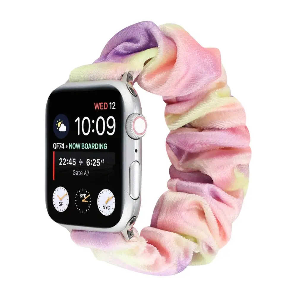 Мягкий эластичный ремешок для часов Apple Watch 6, 5, 4, 3, 2, 1, SE, женский ремешок для часов iWatch 44 мм, 40 мм, 42 мм, 38 мм
Мягкий эластичный ремешок для часов Apple Watch 6, 5, 4, 3, 2, 1, SE, женский ремешок для часов iWatch 44 мм, 40 мм, 42 мм, 38 мм