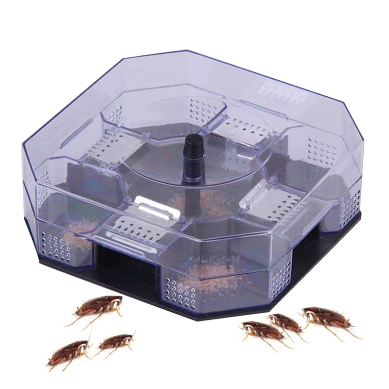 Reusable Cockroach Bug Roach Catcher Cockroach Killer Bait Traps Pesticide For Kitchen Household Cockroach Traps Box
Reusable Cockroach Bug Roach Catcher Cockroach Killer Bait Traps Pesticide For Kitchen Household Cockroach Traps Box
