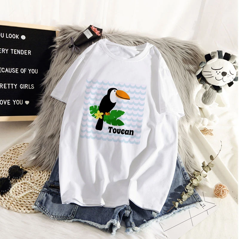 The Great Wave of Aesthetic T-Shirt Women Tumblr 90s Fashion Graphic Tee Cute T Shirts And Big beaked bird Summer Tops Female
The Great Wave of Aesthetic T-Shirt Women Tumblr 90s Fashion Graphic Tee Cute T Shirts And Big beaked bird Summer Tops Female