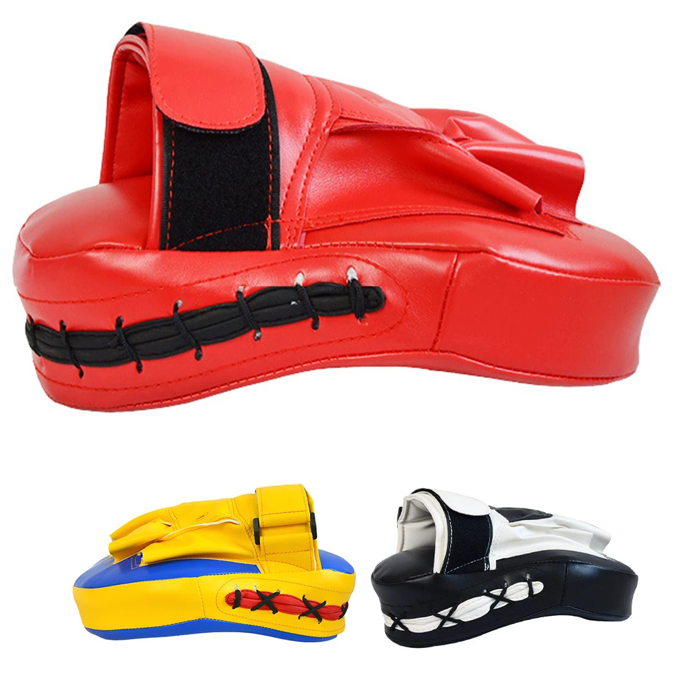 1Pcs Curved Punching Mitt Thickened Kickboxing Hand Target Boxing Pads Focus Punching Sanda Training Gloves for Adults Muay Thai
1Pcs Curved Punching Mitt Thickened Kickboxing Hand Target Boxing Pads Focus Punching Sanda Training Gloves for Adults Muay Thai