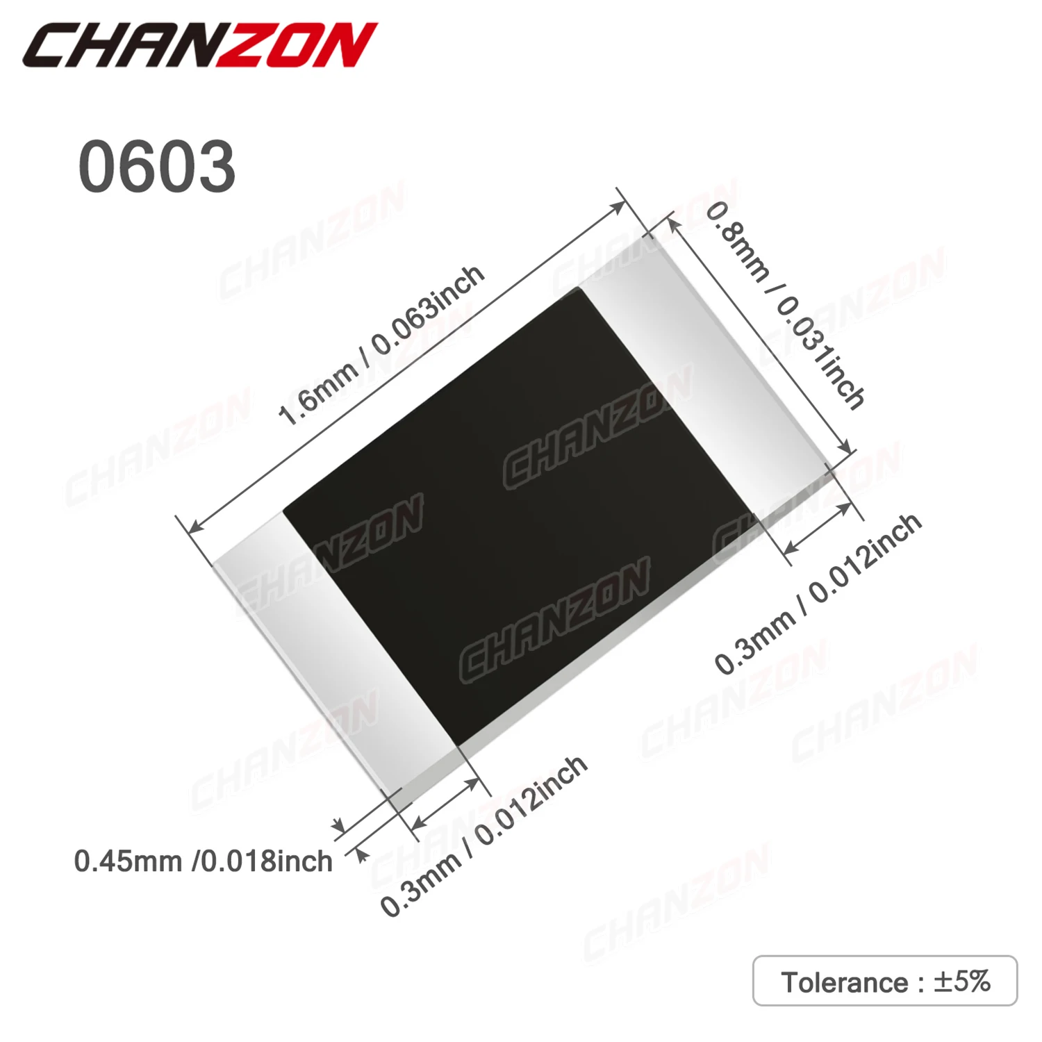 100 шт. SMD 0603 Резисторы 0 Ом 10 м ом 1/10 Вт 1% Высокоточный пленочный чип с фиксированным