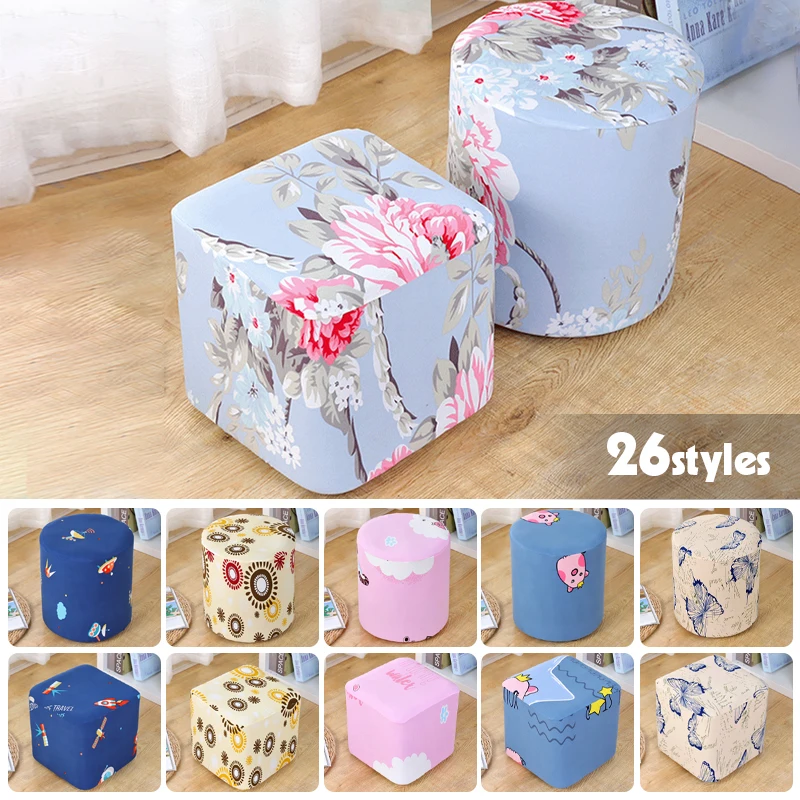 Cartoon Printing Chair Cover Elastic Stool Protective Cover Universal Footstool Sofa Foot Rest Cover Square Round Ottoman Cover
Cartoon Printing Chair Cover Elastic Stool Protective Cover Universal Footstool Sofa Foot Rest Cover Square Round Ottoman Cover