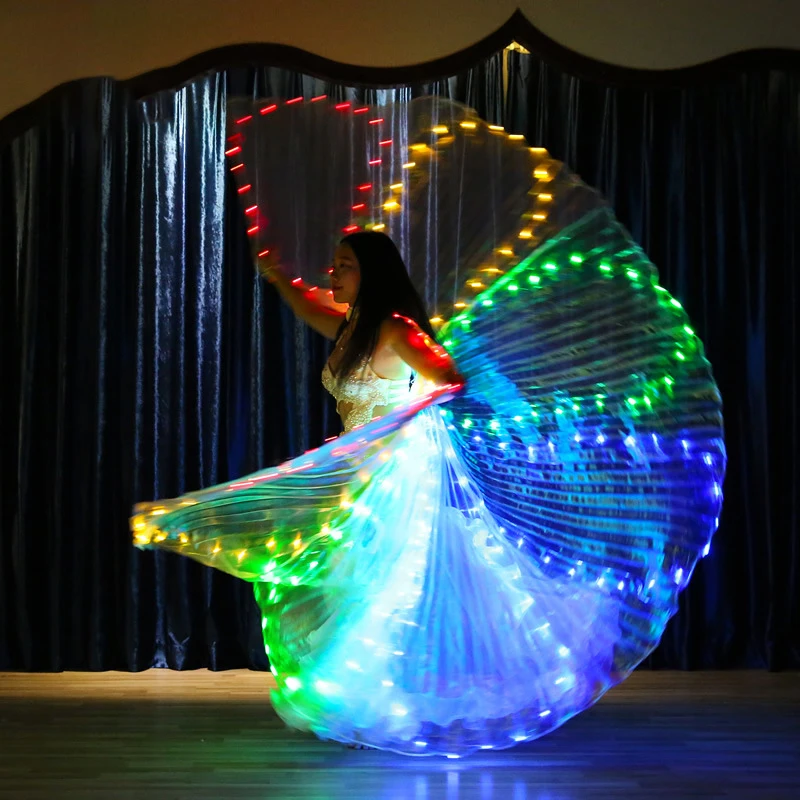 Xfhh LED Clothing 360 Degree Adult Belly Dance Props Emitters Golden Wings Led Performance Clothing Unique Clothing Led Dance
Xfhh LED Clothing 360 Degree Adult Belly Dance Props Emitters Golden Wings Led Performance Clothing Unique Clothing Led Dance