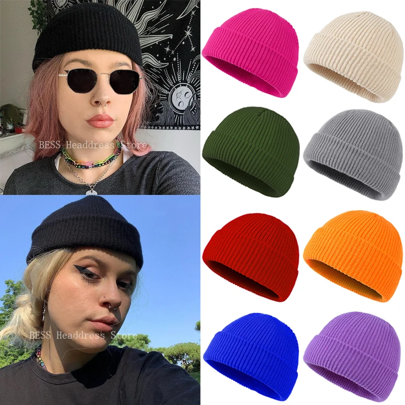 2021 Unisex Knitted Hats Cap Women Solid Color Warm Beanie Winter Retro Brimless Baggy Melon Caps for Men Skullcap Street Bonnet
2021 Unisex Knitted Hats Cap Women Solid Color Warm Beanie Winter Retro Brimless Baggy Melon Caps for Men Skullcap Street Bonnet