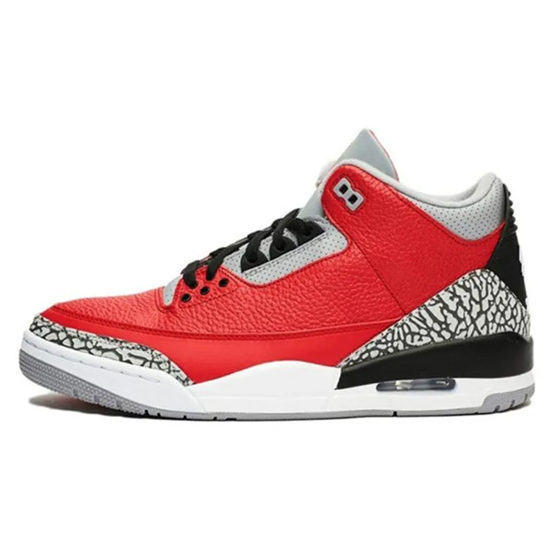 2021 Men 3s Basketball Shoes High Quality Sports Shoes Cement Competitor New Style Red Black Pure White Zoom Air Medium Cut
2021 Men 3s Basketball Shoes High Quality Sports Shoes Cement Competitor New Style Red Black Pure White Zoom Air Medium Cut
