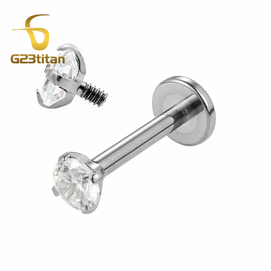 Titanium Internally Thread Labret Stud 3mm Zircon Ear Plug Tunnel for Ear Tragus Anti Helix Conch Daith Lip piercing jewelry
Titanium Internally Thread Labret Stud 3mm Zircon Ear Plug Tunnel for Ear Tragus Anti Helix Conch Daith Lip piercing jewelry