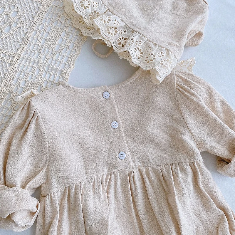 Lace Princess Toddler Romper 2020 Autumn Retro Newborn Baby Girl Clothes Cotton Spring Pure Color Infant Outfits 2pcs With Hats
Lace Princess Toddler Romper 2020 Autumn Retro Newborn Baby Girl Clothes Cotton Spring Pure Color Infant Outfits 2pcs With Hats