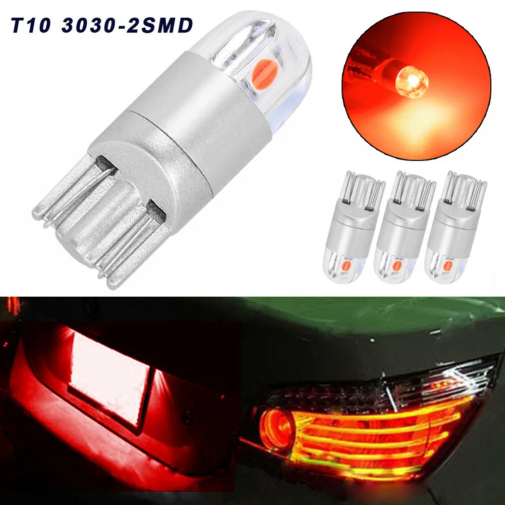 12V Dome Light Bulbs 2-SMD 3030 Chips 4X Accessories LED T10 168 192 194 2825
12V Dome Light Bulbs 2-SMD 3030 Chips 4X Accessories LED T10 168 192 194 2825