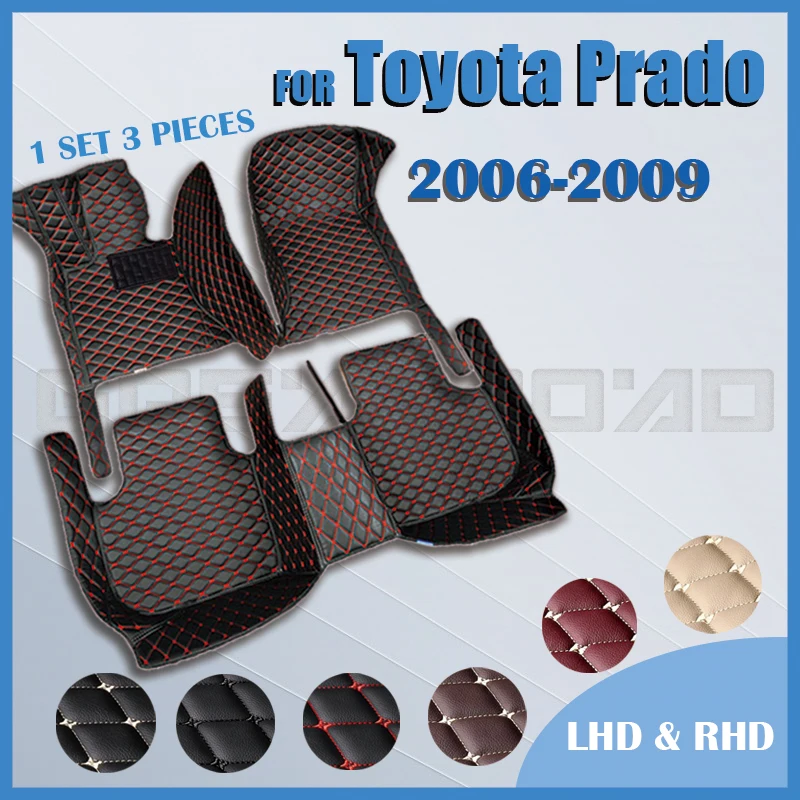 Car floor mats for Toyota Prado(EIGHT SEAT)2006 2007 2008 2009 Custom auto foot Pads automobile carpet cover
Car floor mats for Toyota Prado(EIGHT SEAT)2006 2007 2008 2009 Custom auto foot Pads automobile carpet cover