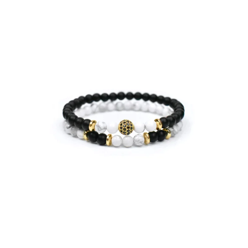 2021 popular European and American new natural stone set 6mm tiger stone white pine elastic line Beaded Bracelet
2021 popular European and American new natural stone set 6mm tiger stone white pine elastic line Beaded Bracelet