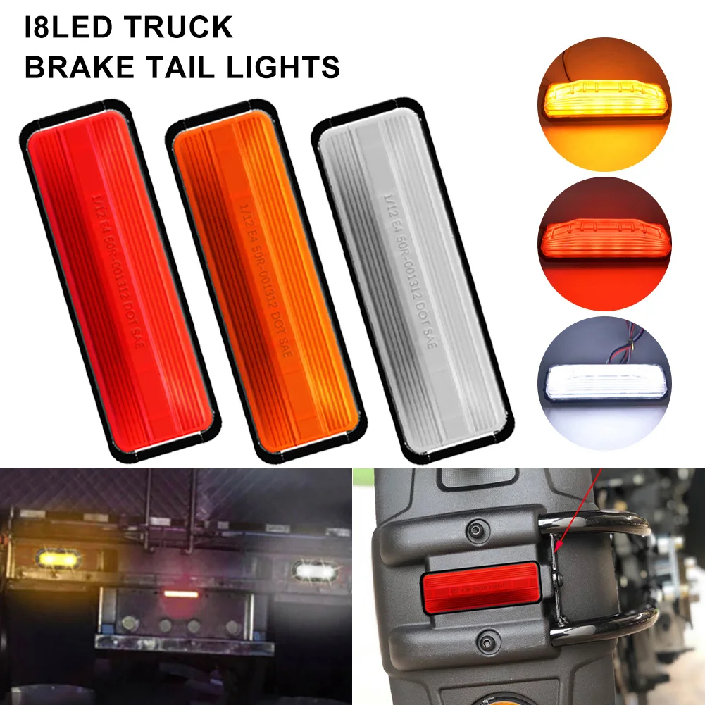 Truck LED Light 12-24V 18LED 2835SMD Side Marker Turn Signal Warning Lights Tail Brake Light Emergency Signal for Trunk Trailer
Truck LED Light 12-24V 18LED 2835SMD Side Marker Turn Signal Warning Lights Tail Brake Light Emergency Signal for Trunk Trailer