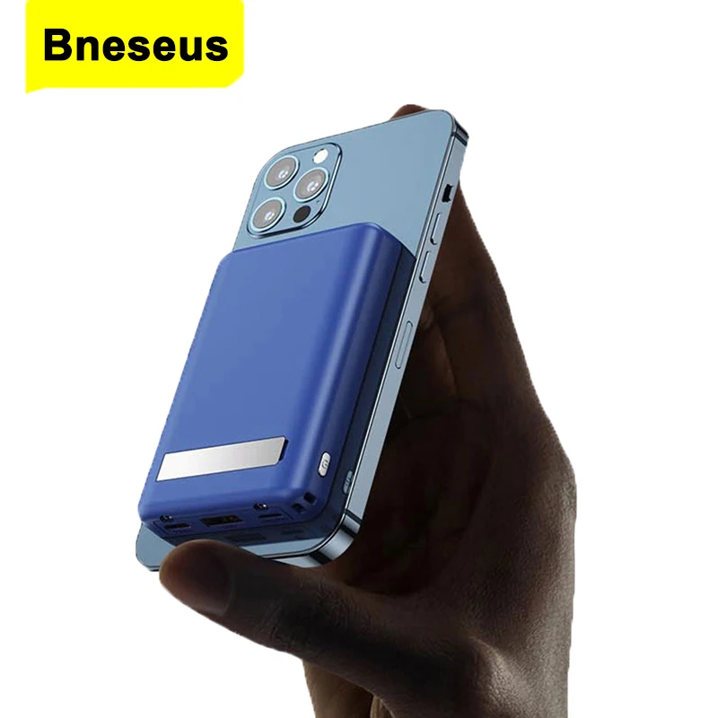 10000mAh Magnetic Wireless Power Bank Mobile Phone Charger for Iphone 11 12 13 Xiaomi Huawei Wireless Charger Portable Powerbank 
10000mAh Magnetic Wireless Power Bank Mobile Phone Charger for Iphone 11 12 13 Xiaomi Huawei Wireless Charger Portable Powerbank