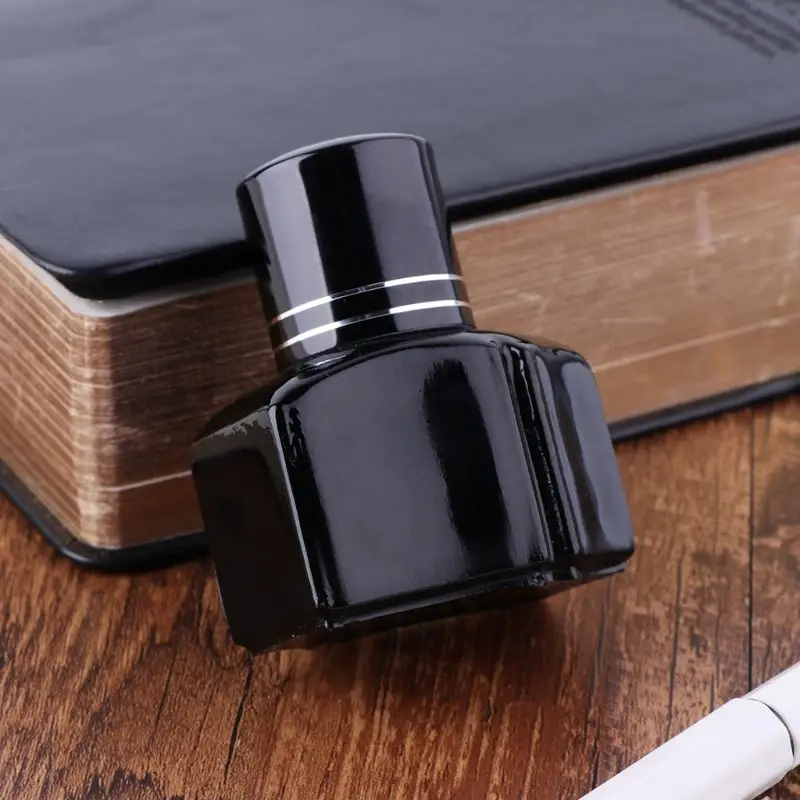 1 Pcs 25ml Bottled Glass Black Smooth Writing Fountain Pen Ink Refill School Student Stationery Office Supplies Accessories
1 Pcs 25ml Bottled Glass Black Smooth Writing Fountain Pen Ink Refill School Student Stationery Office Supplies Accessories