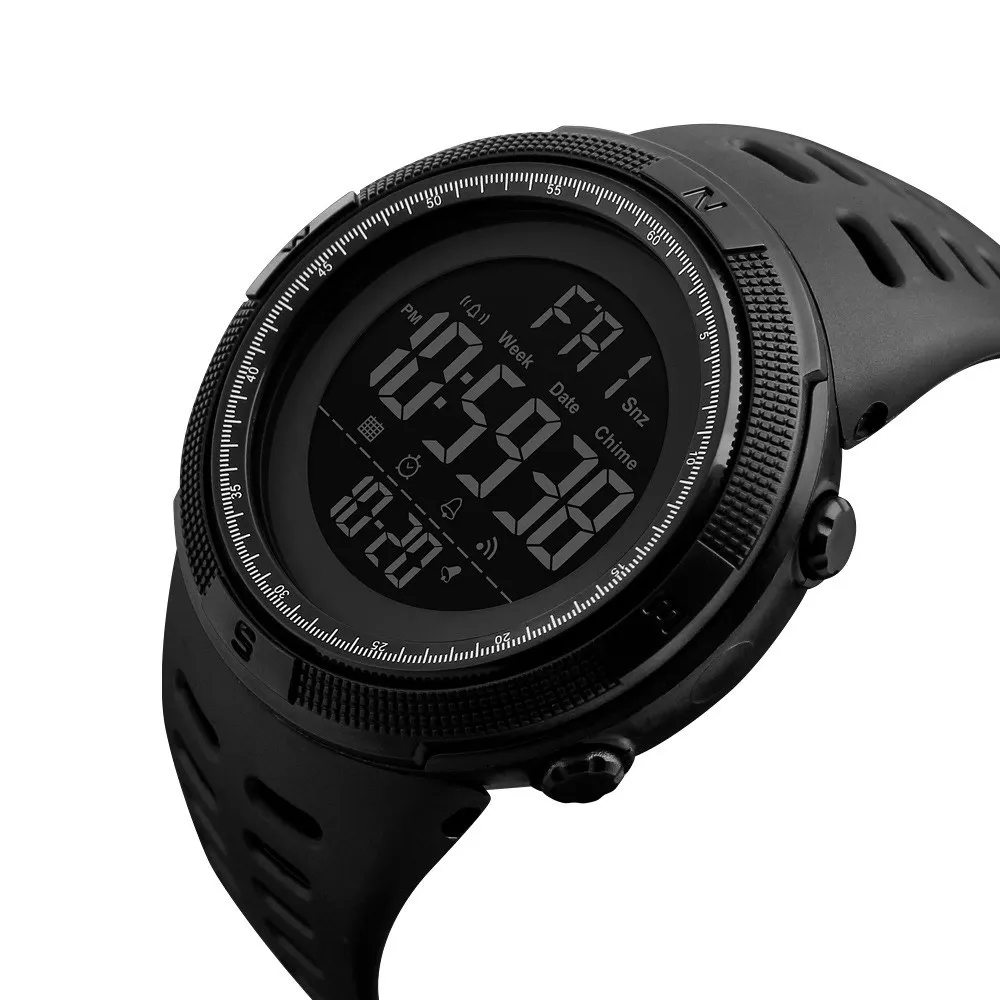 Men Sports Watches Countdown Double Time Watch Alarm Chronograph Digital Wristwatches 50M Waterproof Relogio Masculino
Men Sports Watches Countdown Double Time Watch Alarm Chronograph Digital Wristwatches 50M Waterproof Relogio Masculino