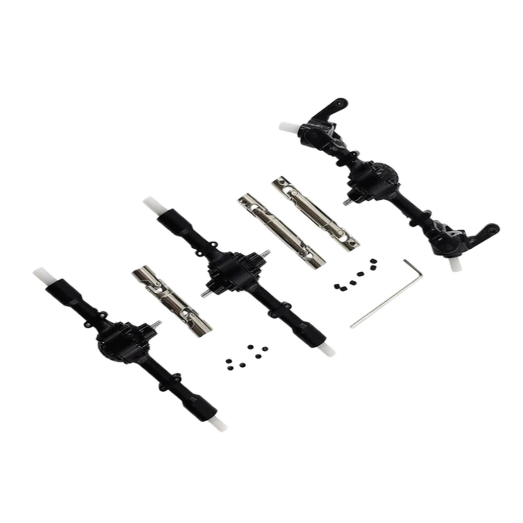 RC Crawler Complete Differential Axle with Transmission Shafts for WPL 1:16 Car
RC Crawler Complete Differential Axle with Transmission Shafts for WPL 1:16 Car