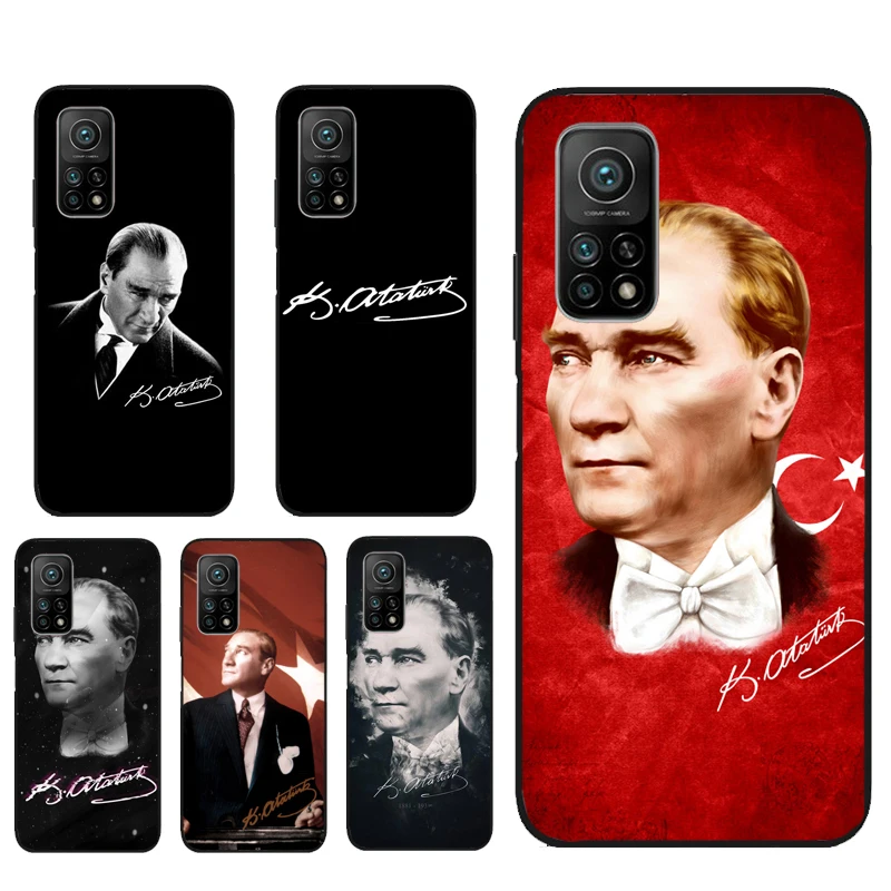 Чехол Mustafa Kemal atatюрk для Xiaomi Mi 11 Lite Ultra 9T 11T Pro Note 10 POCO F3 F2 M3 X3 NFC | Мобильные телефоны и