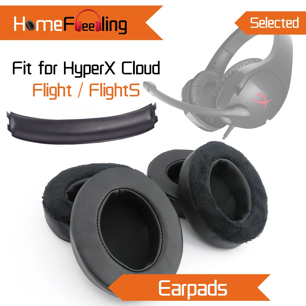 Earpads For HyperX Cloud Flight / FlightS Gaming Headphone Headband EarCushioins
Earpads For HyperX Cloud Flight / FlightS Gaming Headphone Headband EarCushioins