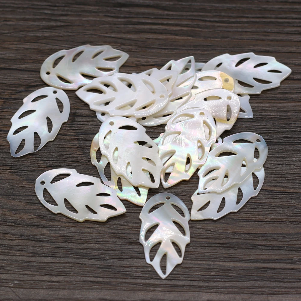10pcs Natural White Shell Beads Fine Leaf Shape Shell Loose Accessories for Making DIY Jewerly Necklace Accessories 16x29mm
10pcs Natural White Shell Beads Fine Leaf Shape Shell Loose Accessories for Making DIY Jewerly Necklace Accessories 16x29mm