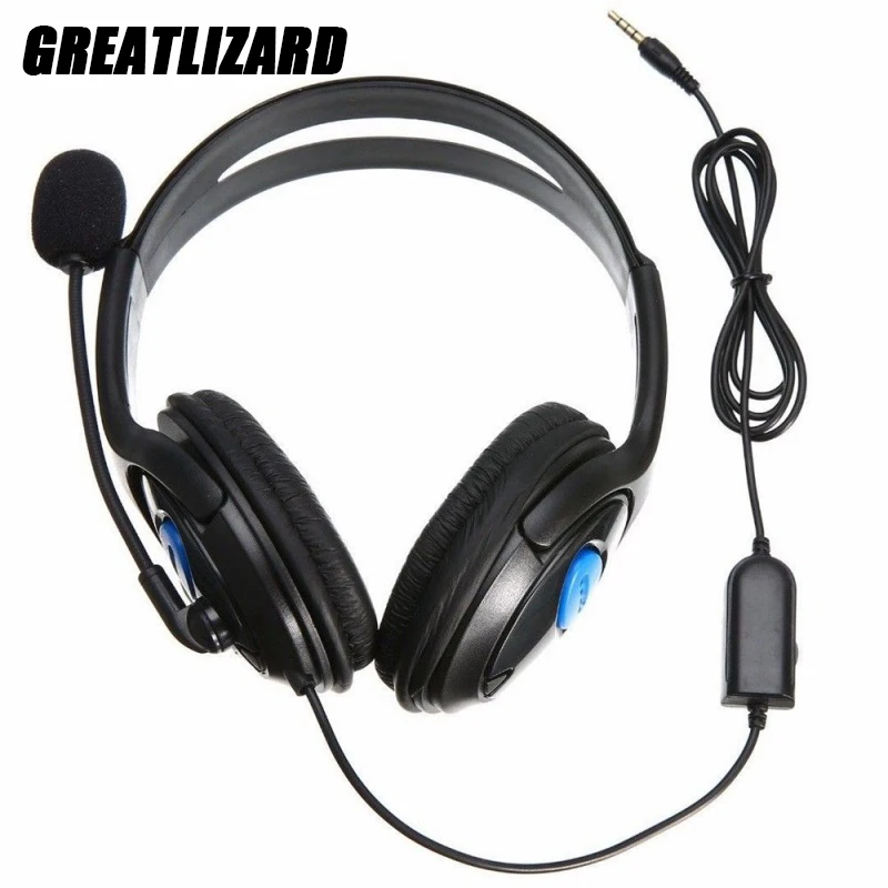 Greatlizard New Wired Gaming Headphone For PlayStation 4 Anti-Noise Headset With Adjustable Microphone For Computer Mobile Phone
Greatlizard New Wired Gaming Headphone For PlayStation 4 Anti-Noise Headset With Adjustable Microphone For Computer Mobile Phone