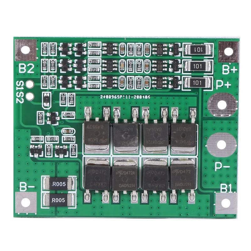 3S 12.6V 25A 18650 Li-ion Lithium Battery BMS Protection PCB Board With Balance
3S 12.6V 25A 18650 Li-ion Lithium Battery BMS Protection PCB Board With Balance