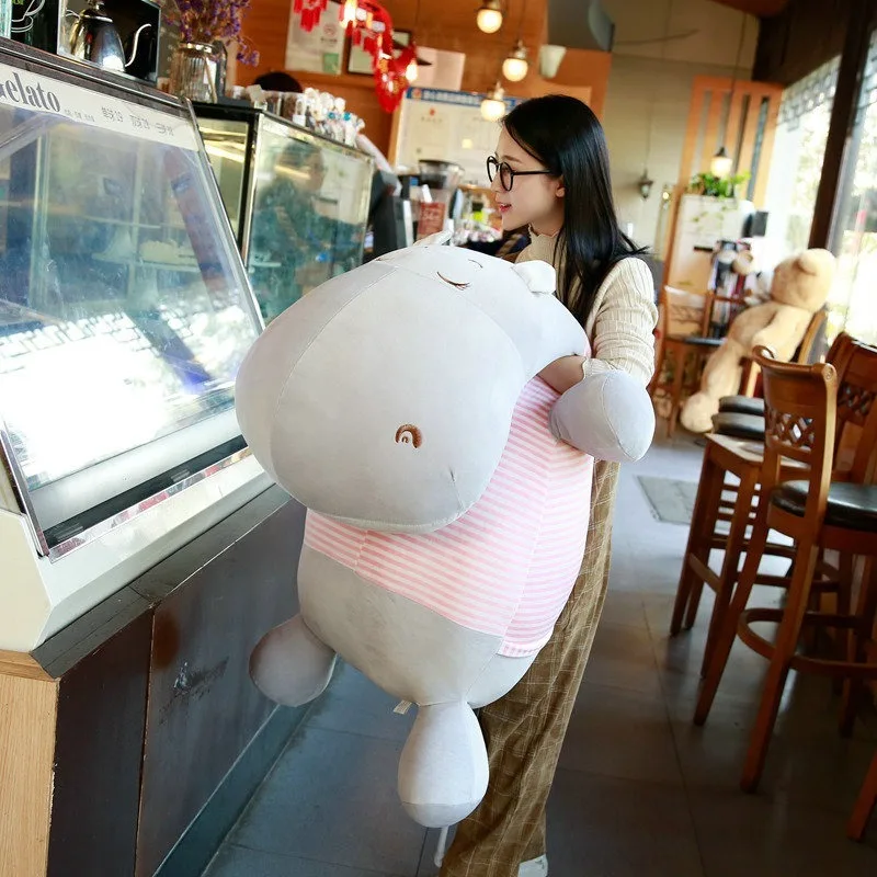 80/100cm Drop Shipping Cute Hippo Plush Toys Stuffed Soft Down Cotton Hippo Doll Birthday Gift for Children Sleep Pillow Cushion
80/100cm Drop Shipping Cute Hippo Plush Toys Stuffed Soft Down Cotton Hippo Doll Birthday Gift for Children Sleep Pillow Cushion