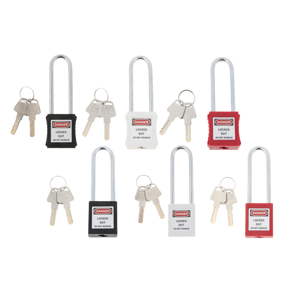 Strong Firm Safety Lockout Padlock Lock Keyed Different, Key Retaining, Safe, Corrosion Resistant
Strong Firm Safety Lockout Padlock Lock Keyed Different, Key Retaining, Safe, Corrosion Resistant