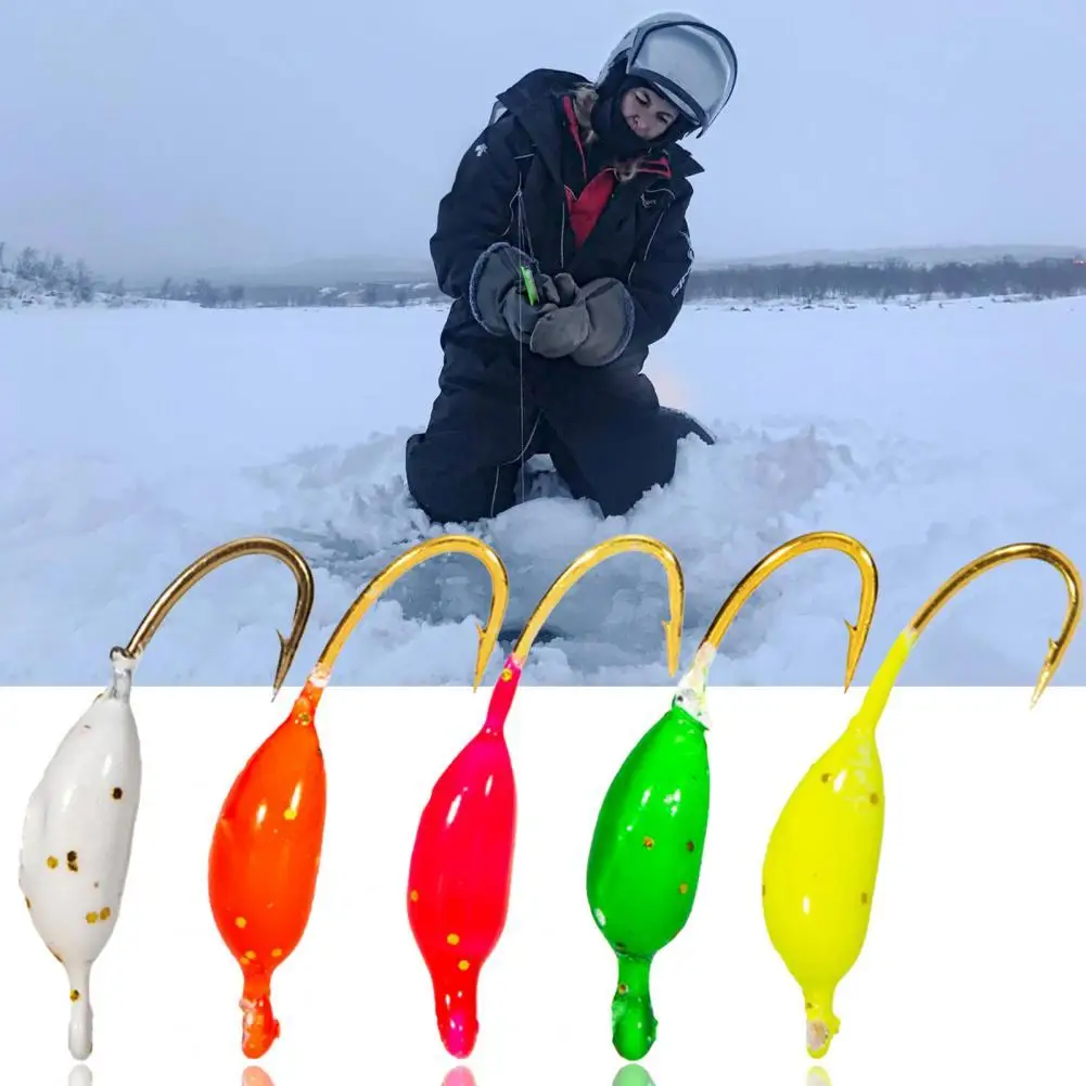 Mini 10Pcs/Set Excellent Mini Winter Ice Fishing Hooks Lightweight Ice Fishing Jigs Reusable for Winter
Mini 10Pcs/Set Excellent Mini Winter Ice Fishing Hooks Lightweight Ice Fishing Jigs Reusable for Winter