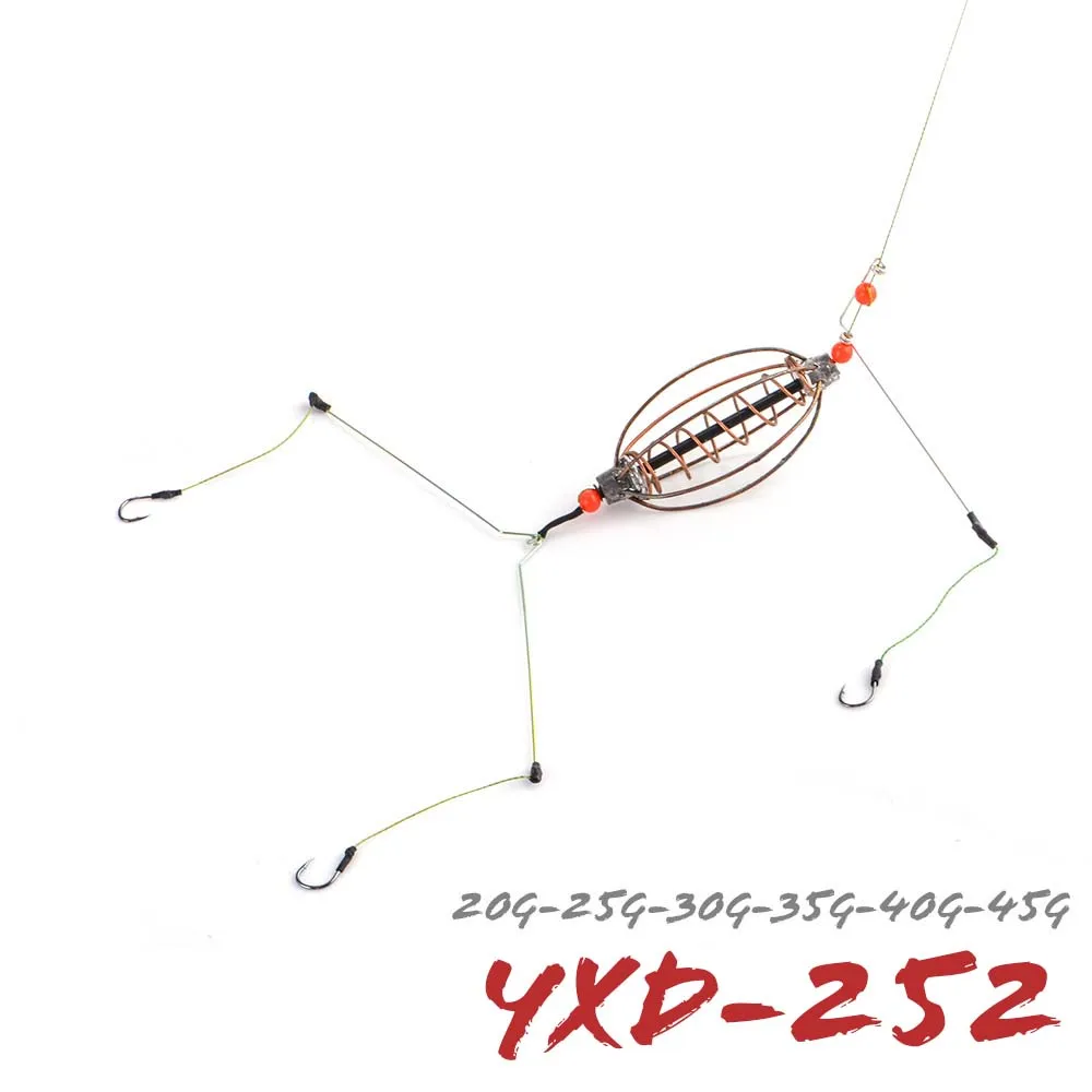 1 PC Fishing Group Cage Leader Feeder Bait 20-45g Sharp Carbon Steel Stainless Hooks Line Tackle High Quality New Accessories
1 PC Fishing Group Cage Leader Feeder Bait 20-45g Sharp Carbon Steel Stainless Hooks Line Tackle High Quality New Accessories