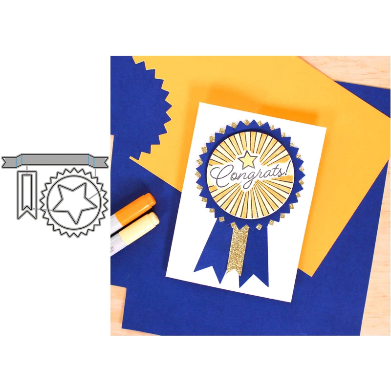 Medal Award Metal Cutting Dies for Scrapbooking Handmade Tools Mold Cut Stencil New DIY Card Make Mould Model Craft Decoration
Medal Award Metal Cutting Dies for Scrapbooking Handmade Tools Mold Cut Stencil New DIY Card Make Mould Model Craft Decoration