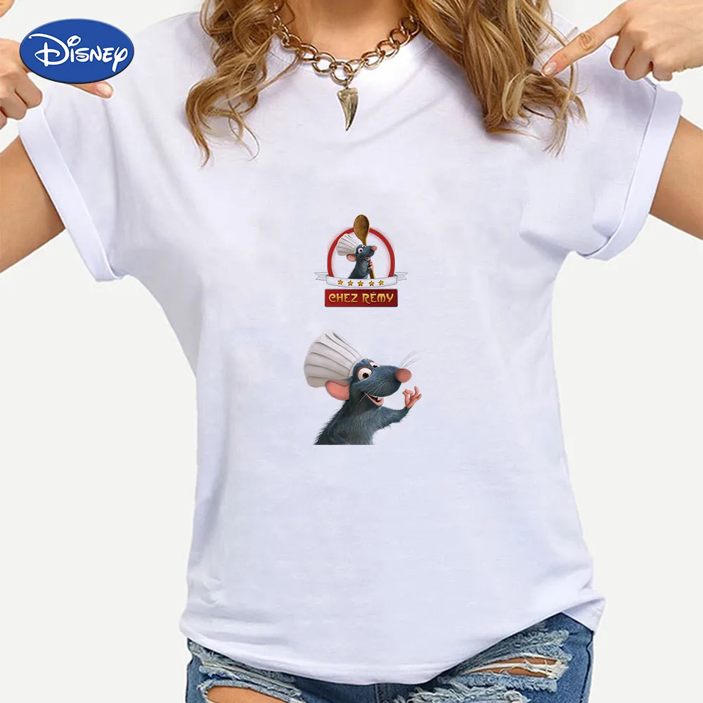 Disney Tee Shirt Women Ratatouille Remy Chef 2021 Ulzzang Fashion 90S Cute Japanese Clothes Kawaii Anime T-Shirt Women's Hipster
Disney Tee Shirt Women Ratatouille Remy Chef 2021 Ulzzang Fashion 90S Cute Japanese Clothes Kawaii Anime T-Shirt Women's Hipster