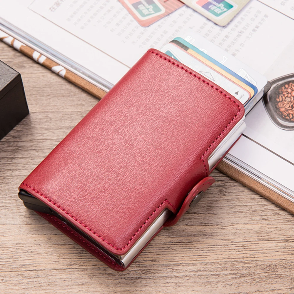 Card Holders Card Bag Women Protect Leather Id Cardholder Travel For Metal Case Aluminum Double Box Wallet
Card Holders Card Bag Women Protect Leather Id Cardholder Travel For Metal Case Aluminum Double Box Wallet