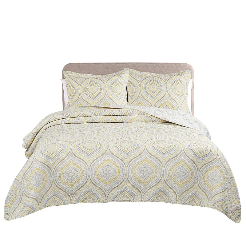 Jacquard Home Textile Pastoral Floral Wash Cotton Quilted Quilt Cover Air Condition Bed Cover Summer Blanket King Size
Jacquard Home Textile Pastoral Floral Wash Cotton Quilted Quilt Cover Air Condition Bed Cover Summer Blanket King Size
