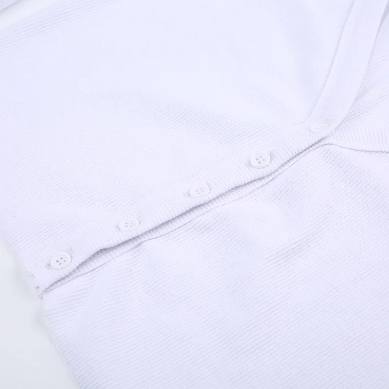 Womens Long Sleeve Crop Top White Black Grey Button Short Cardigan Knitted Spring Women Sexy V Neck Single Breasted Sweater Coat
Womens Long Sleeve Crop Top White Black Grey Button Short Cardigan Knitted Spring Women Sexy V Neck Single Breasted Sweater Coat