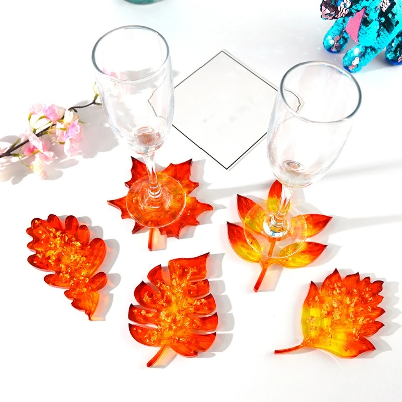 5Pcs Large Size Leaves Coaster Silicone Resin Mold Tropical Maple Leaf Resin Casting Mold Resin Concrete Mold Art Crafts
5Pcs Large Size Leaves Coaster Silicone Resin Mold Tropical Maple Leaf Resin Casting Mold Resin Concrete Mold Art Crafts