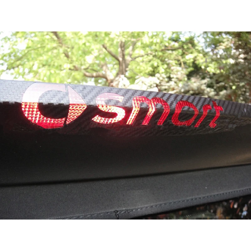 Carbon fiber pattern sticker car styling decoration sticker for Mercedes smart fortwo 451 450 brake light decoration sticker 
Carbon fiber pattern sticker car styling decoration sticker for Mercedes smart fortwo 451 450 brake light decoration sticker