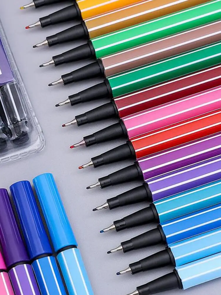 Markers Student Art Marker Safe Non-toxic Water-color Pen Colorful Drawing Painting Markers School Supplies
Markers Student Art Marker Safe Non-toxic Water-color Pen Colorful Drawing Painting Markers School Supplies