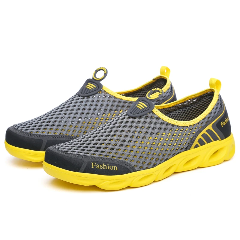 Men Casual Shoes Sneakers Fashion Light Breathable Summer Sandals Outdoor Beach Vacation Mesh Shoes Zapatos De Hombre 36-45
Men Casual Shoes Sneakers Fashion Light Breathable Summer Sandals Outdoor Beach Vacation Mesh Shoes Zapatos De Hombre 36-45