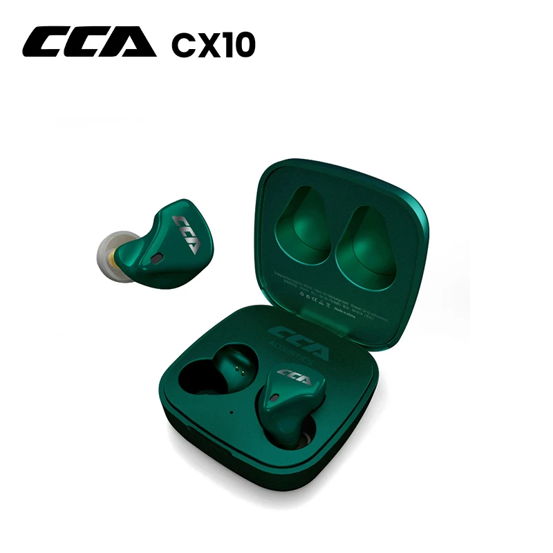 CCA CX10 1DD + 4BA TWS Bluetooth 5.0 Hybrid In-Ear Monitors With AAC Support Low Latency For Audiophile Gaming Earphones
CCA CX10 1DD + 4BA TWS Bluetooth 5.0 Hybrid In-Ear Monitors With AAC Support Low Latency For Audiophile Gaming Earphones