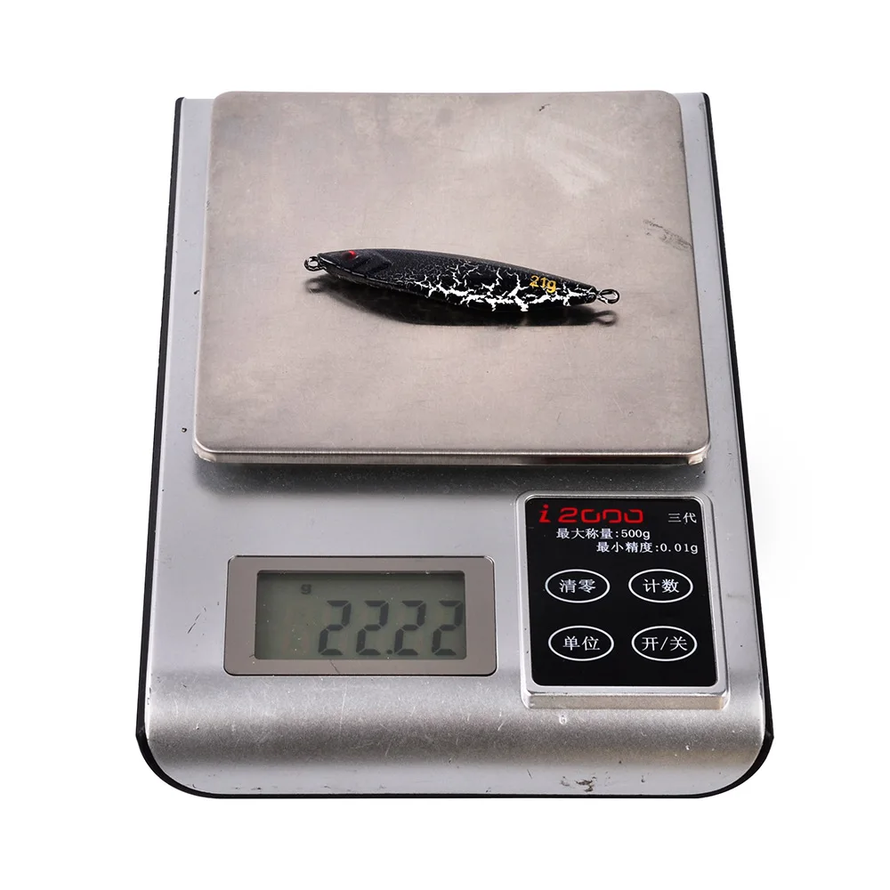 Jig Lure Metal 21g 6.5cm Shad Lure Without Hooks Pesca Mar Fake Bait Easy Shiner Minnow Lures Luya Fishing Lures 2021
Jig Lure Metal 21g 6.5cm Shad Lure Without Hooks Pesca Mar Fake Bait Easy Shiner Minnow Lures Luya Fishing Lures 2021