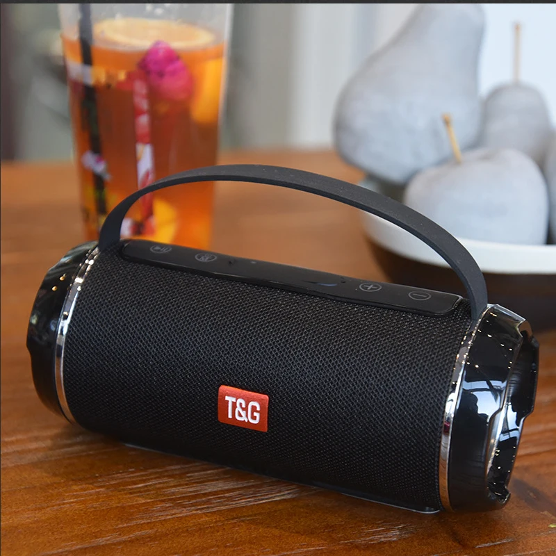 Портативная Беспроводная колонка TG116C Bluetooth с сабвуфером USB TF FM 20 Вт | Электроника