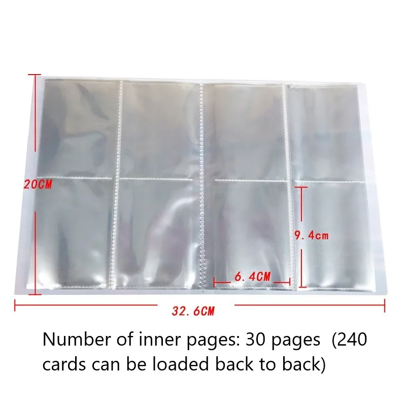 New Pokemon Cards Album Book Cartoon TAKARA TOMY Anime New 80/240PCS Game Card VMAX GX EX Holder Collection Folder Kid Cool Toy
New Pokemon Cards Album Book Cartoon TAKARA TOMY Anime New 80/240PCS Game Card VMAX GX EX Holder Collection Folder Kid Cool Toy