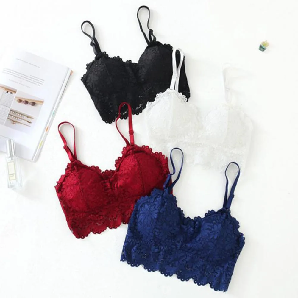 2021 New Women Push Up Wireless Lace Bra Top Women Plus size Bralette Underwear Sexy Ladies Lingerie Full Cup Bra
2021 New Women Push Up Wireless Lace Bra Top Women Plus size Bralette Underwear Sexy Ladies Lingerie Full Cup Bra