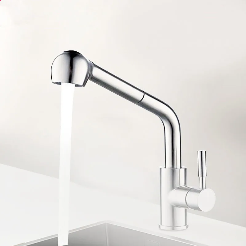 Kitchen Faucet Single Hole Pull Out Spout Mixer Tap Stream Sprayer Head Chrome
Kitchen Faucet Single Hole Pull Out Spout Mixer Tap Stream Sprayer Head Chrome