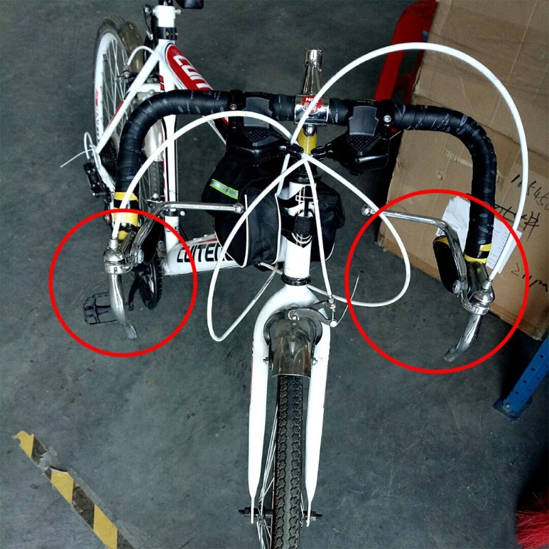 Universal Bike Brake Curved Levers Double Handle Aluminum Alloy Brake Repair Q1FF
Universal Bike Brake Curved Levers Double Handle Aluminum Alloy Brake Repair Q1FF