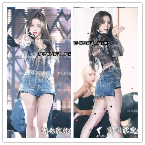 Kpop TWICE IU Seo Yea Ji сценическое шоу, сексуальная перспективная сетчатая рубашка и пояс с цепочкой, жилет на бретельках + джинсовые шорты с высокой...
Kpop TWICE IU Seo Yea Ji сценическое шоу, сексуальная перспективная сетчатая рубашка и пояс с цепочкой, жилет на бретельках + джинсовые шорты с высокой...