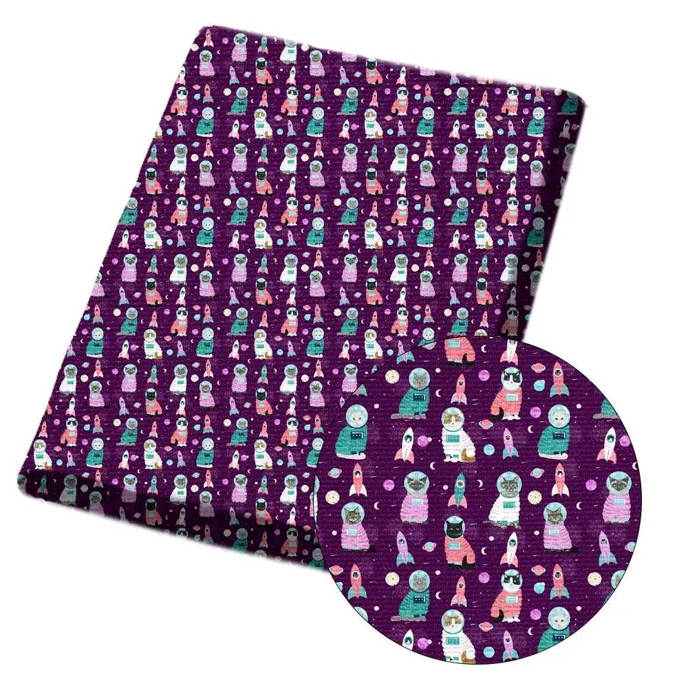 BOWS Polyester Cotton Fabric Cartoon Animals Printed Cloth Sheet DIY Patches Decoration Home Textile Materials 45*140 Supplies
BOWS Polyester Cotton Fabric Cartoon Animals Printed Cloth Sheet DIY Patches Decoration Home Textile Materials 45*140 Supplies