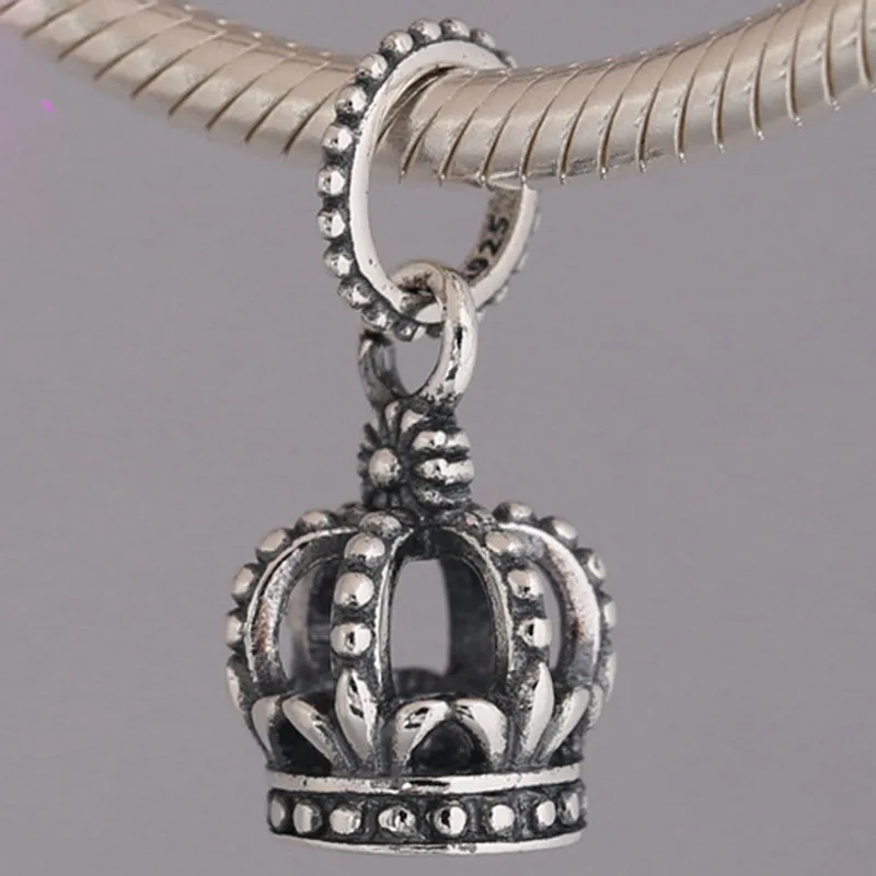 100% 925 Sterling Silver Charm Silver Retro New Crown Pendant Fit Pandora Women Bracelet & Necklace Diy Jewelry
100% 925 Sterling Silver Charm Silver Retro New Crown Pendant Fit Pandora Women Bracelet & Necklace Diy Jewelry