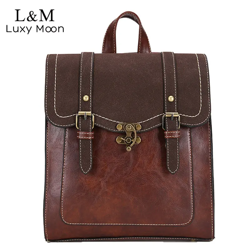 Vintage Women Backpack High Quality Leather Brand Female Black Shoulder Bag Lady Multifunction Backpack Hot School Bags XA216H
Vintage Women Backpack High Quality Leather Brand Female Black Shoulder Bag Lady Multifunction Backpack Hot School Bags XA216H