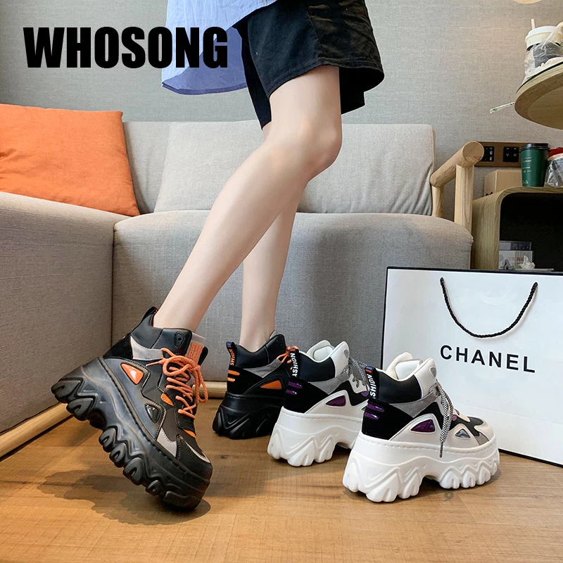 New Women Sneakers Ladies High Platform Shoes Girls Sport Sneakers Female Brand Chunky Sneakers Increase Bottom Shoes Trainers
New Women Sneakers Ladies High Platform Shoes Girls Sport Sneakers Female Brand Chunky Sneakers Increase Bottom Shoes Trainers